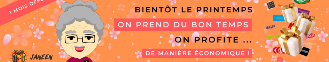 Offre de printemps Janeen